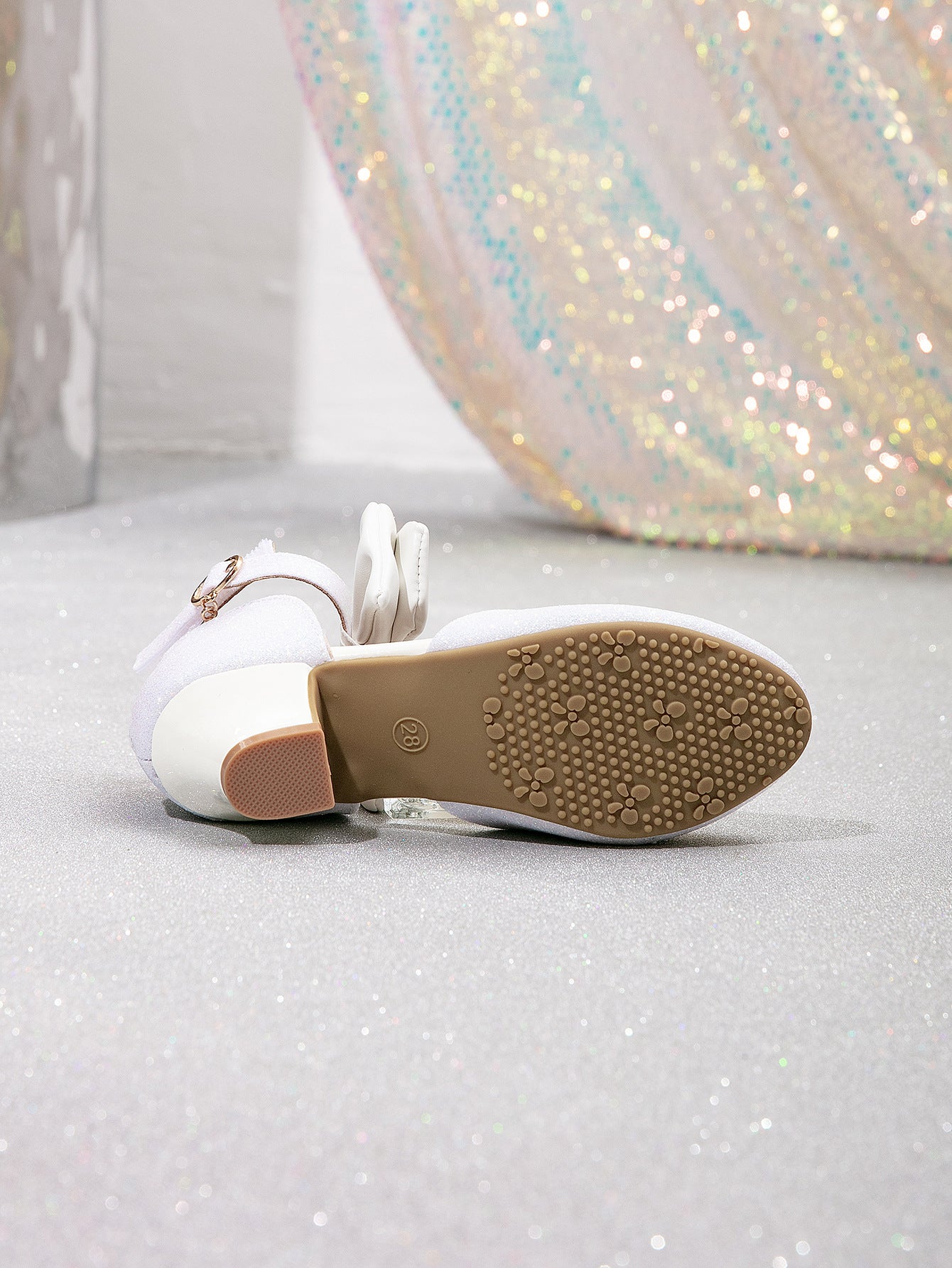Girls Princess Bow Dress Sandals – Elegant Party Shoes