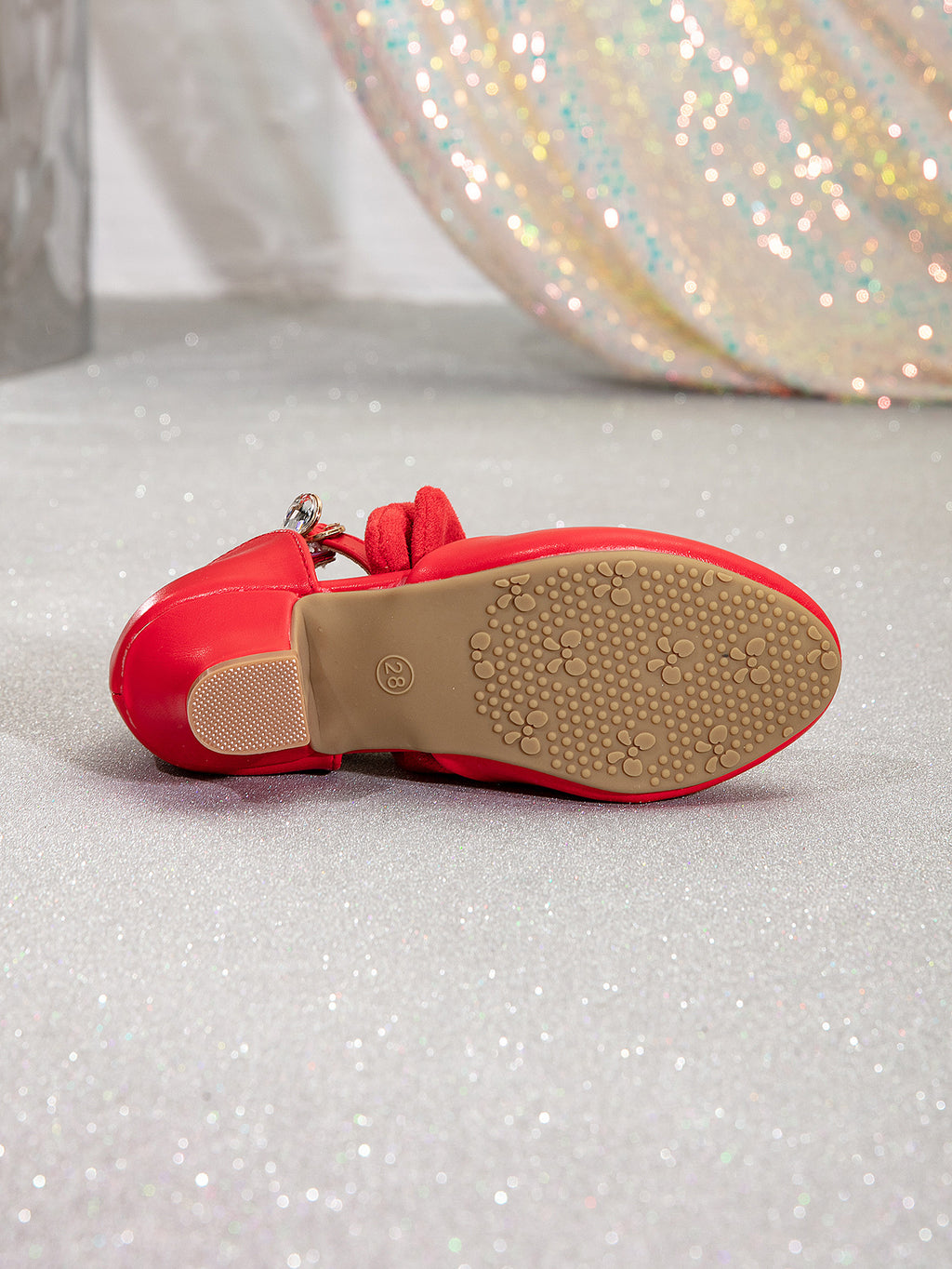 Girls Princess Bow Dress Sandals – Elegant Party Shoes