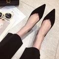 Shallow Women's Shoes Red Pointed Toe Work Low Heel Elegant Ladies Footwear with Discount on Offer Young Vacation Fashion Spring