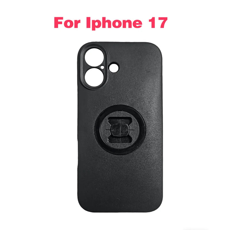 Phone Holder Mobile Phone Case for iPhone 17 17Pro 17Air 17ProMax Motorcycle/Bike Moto Mount Cell Phone Cover Shockproof Case