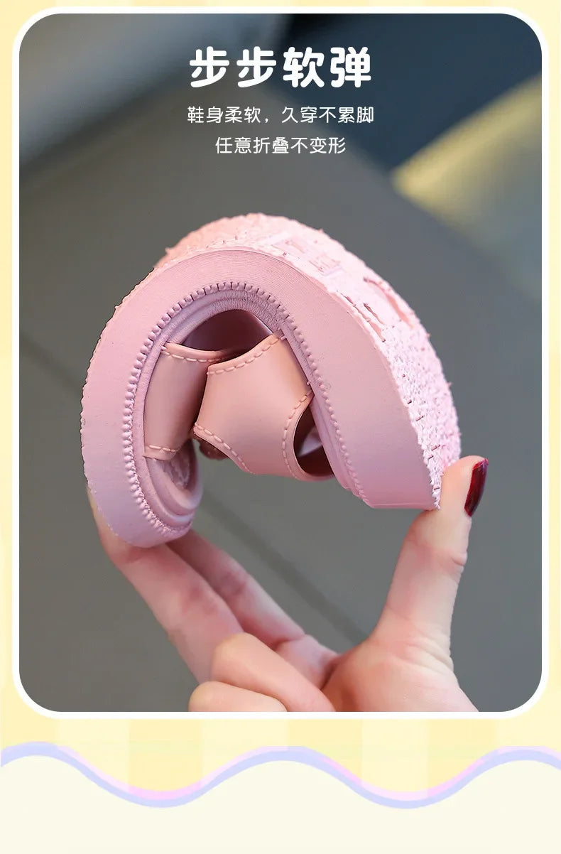Girls Princess Sandals | Summer Casual Beach Shoes for Kids Ages 2-9