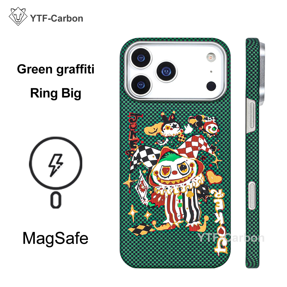 YTF Fiber for iPhone 17 17 Pro Max Mobile Phone Case Ultra-Thin Kevlar Aramid Phone Case Magnetic iPhone 17Pro 17 Air Phone Case