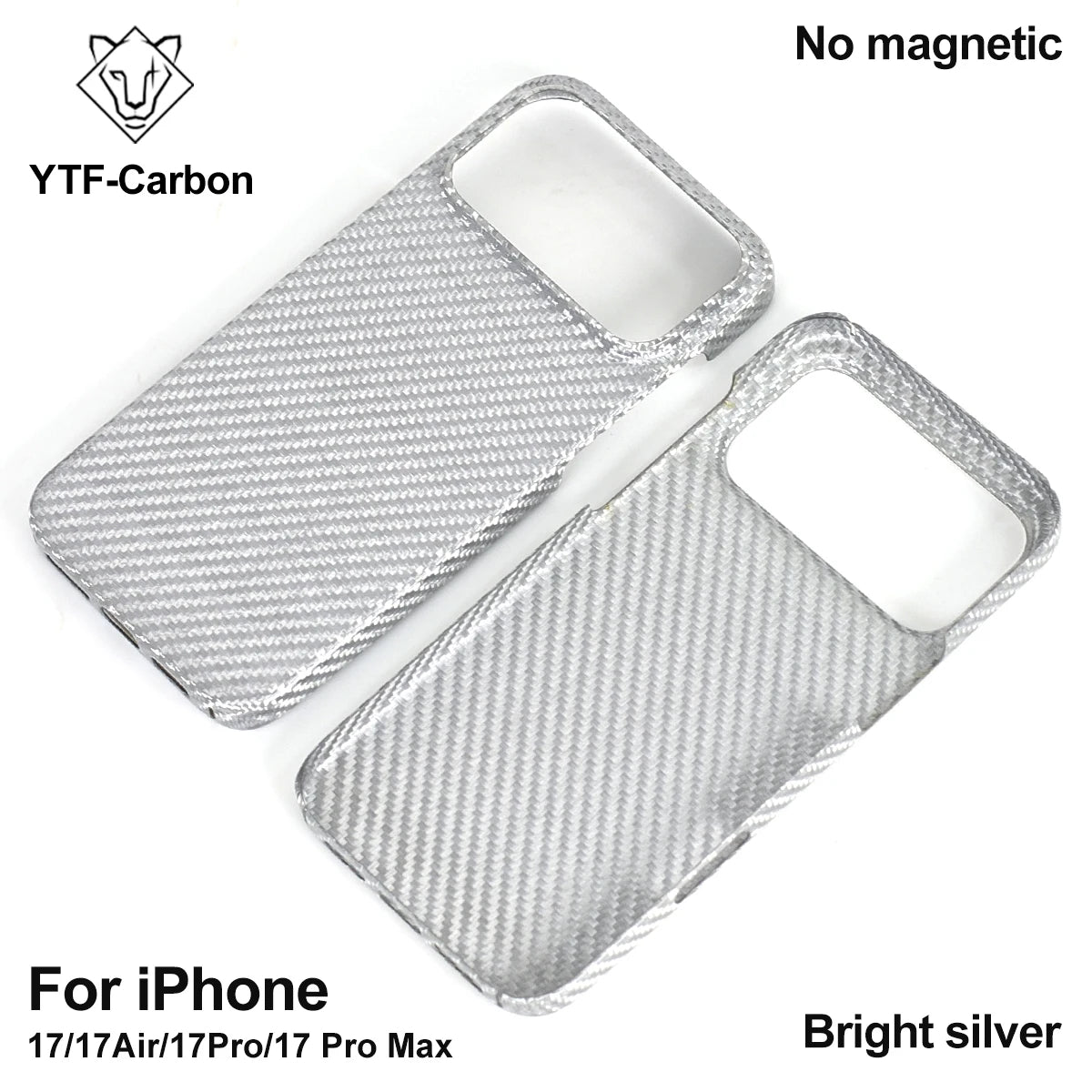 YTF Fiber for iPhone 17 17 Pro Max Mobile Phone Case Ultra-Thin Kevlar Aramid Phone Case Magnetic iPhone 17Pro 17 Air Phone Case