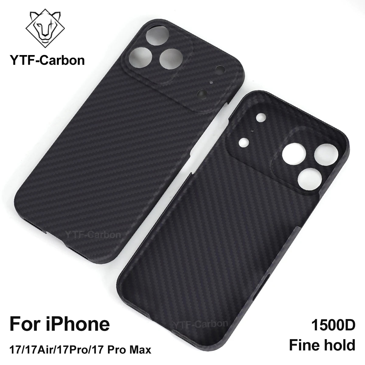 YTF Fiber for iPhone 17 17 Pro Max Mobile Phone Case Ultra-Thin Kevlar Aramid Phone Case Magnetic iPhone 17Pro 17 Air Phone Case