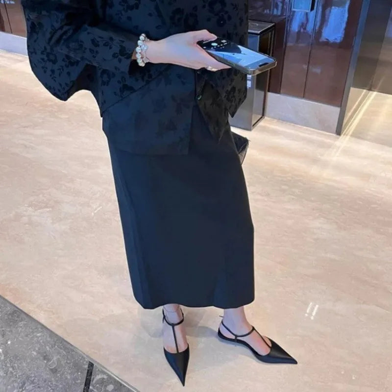 Women’s Pointed Toe Low Heel Pumps