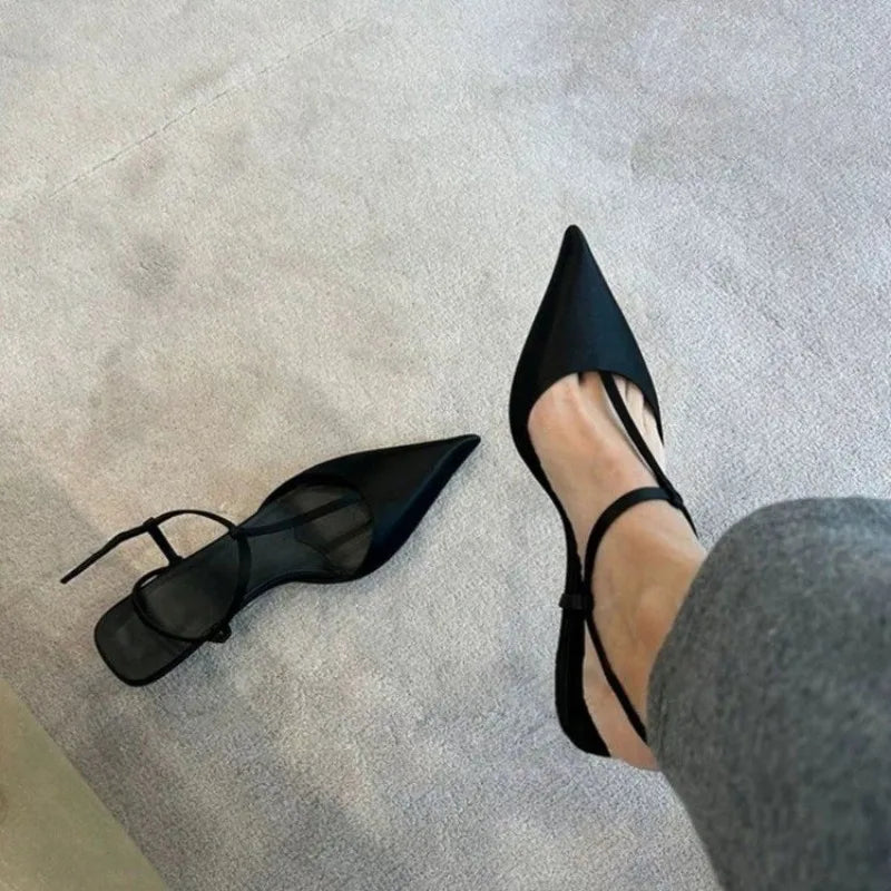 Women’s Pointed Toe Low Heel Pumps