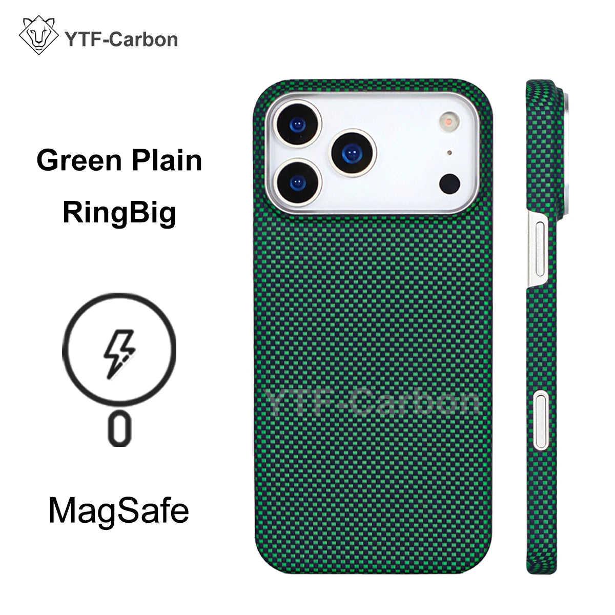 YTF Fiber for iPhone 17 17 Pro Max Mobile Phone Case Ultra-Thin Kevlar Aramid Phone Case Magnetic iPhone 17Pro 17 Air Phone Case